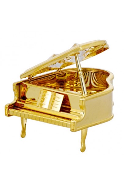 24K GOLD PLATED PIANO